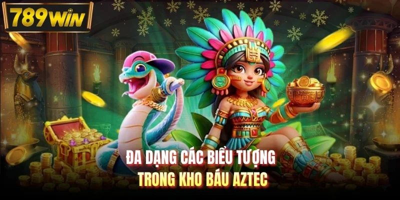 Đa dạng các biểu tượng trong kho báu Aztec