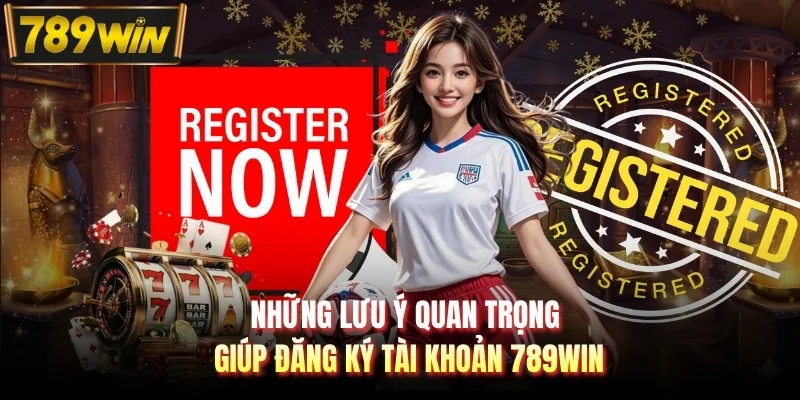 Những lưu ý quan trọng giúp đăng ký tài khoản 789WIN